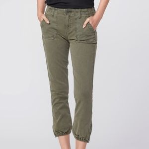 PAIGE Mayslie Cropped Jogger Pants 24 - New